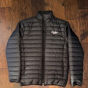 Bally’s Casino Men's Black Quilted Puffer Jacket sz XL